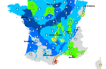 Situation des nappes au 1er septembre 2024