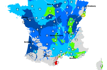 Situation des nappes au 1er octobre 2024