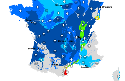 Situation des nappes au 1er novembre 2024