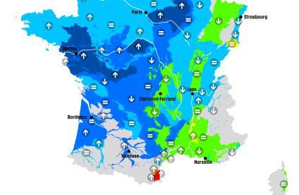 Situation des nappes au 1er décembre 2024