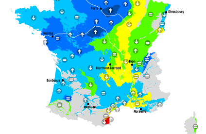 Situation des nappes au 1er mars 2025