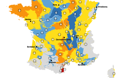 Situation des nappes au 1er octobre 2025