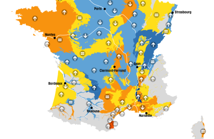 Situation des nappes au 1er décembre 2025