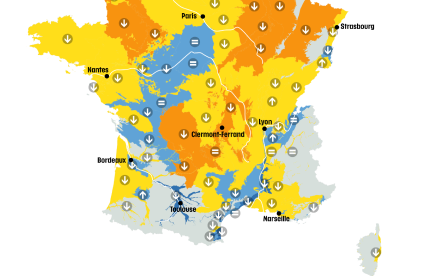 Situation des nappes au 1er mai 2026