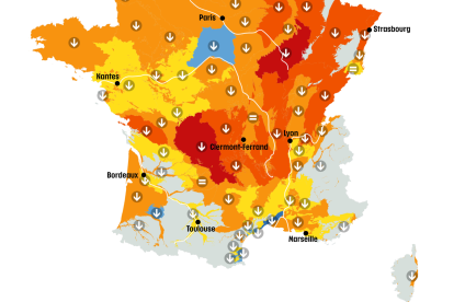 Situation des nappes au 1er août 2026